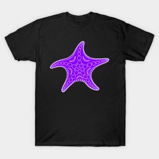 Starfish (white/purple) T-Shirt